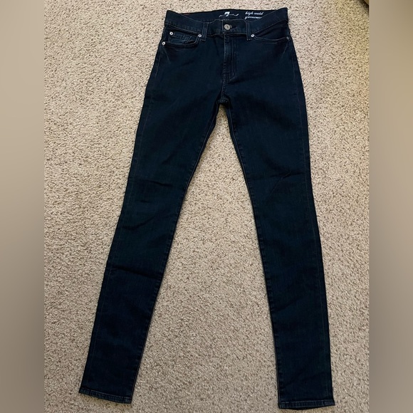 7 for all Mankind High Waist gwenevere jeans size 27 - Picture 1 of 4